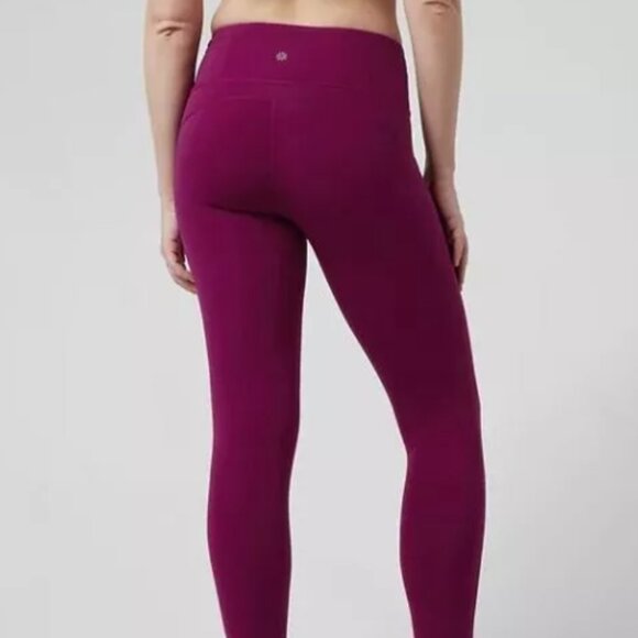Athleta Pants - Athleta Ultimate Stash II 7/8 Tight Leggings Exotic Fushia Sz Med